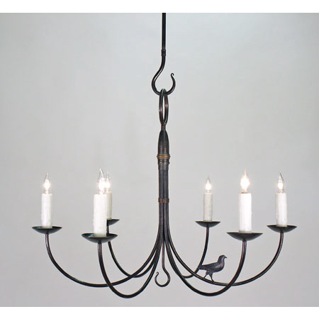 Chandelier 300-RHdl1 with Bird