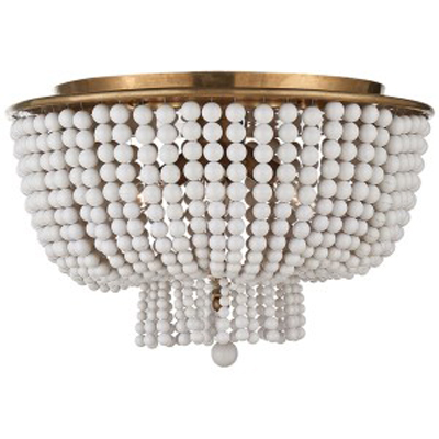 Jacqueline Flush Mount - Antique Brass