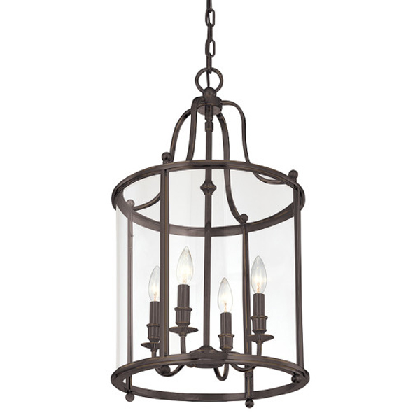 Mansfield Distressed Bronze Lantern