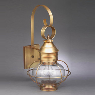 2503-C Caged Onion Wall Lantern