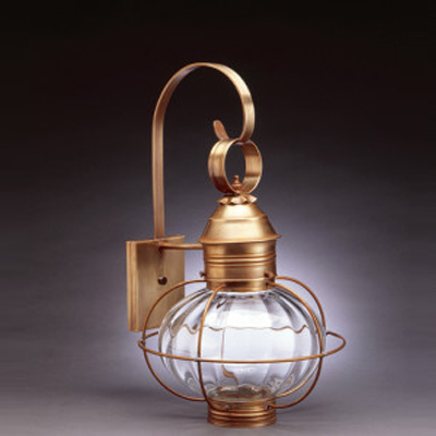 2504-O Caged Onion Wall Lantern