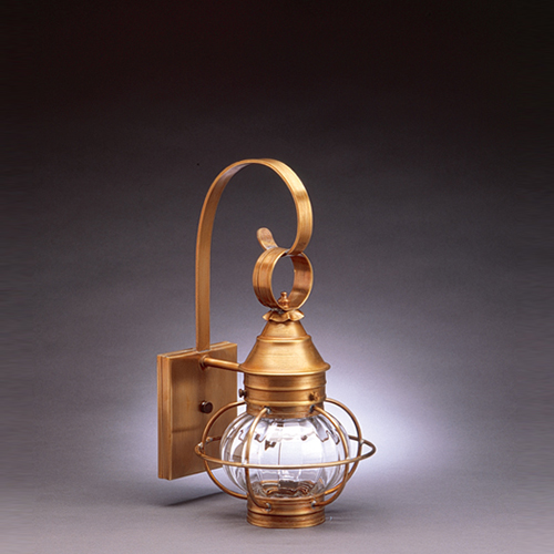 2501-O Caged Onion Wall Lantern