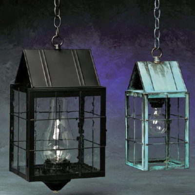 Colonial Exterior Hanging Lanterns