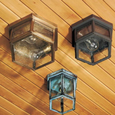 1100S Colonial Flush Mount Lights