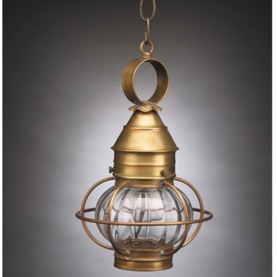 2501-O Caged Onion Hanging Lantern