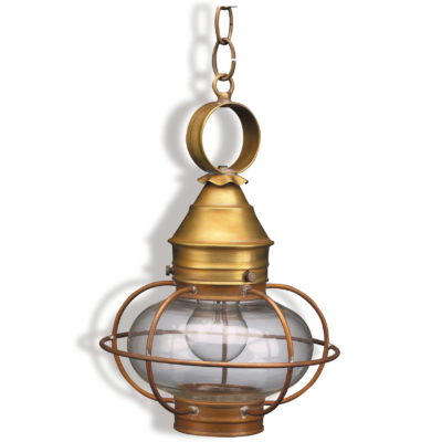 2502-C Caged Onion Hanging Lantern