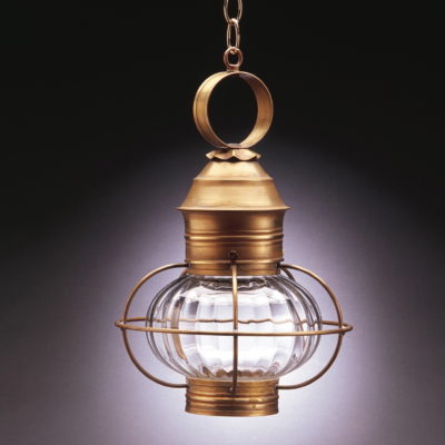 2503-O Caged Onion Hanging Lantern