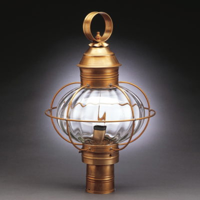 2503-O Caged Onion Post Lantern
