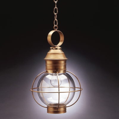 2803-C Round Caged Onion Hanging Lantern