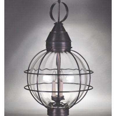 2806-O Round Caged Onion Hanging Lantern