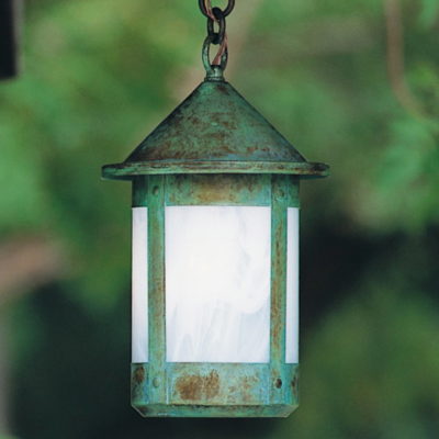 BB-7 Arts & Crafts Hanging Lantern