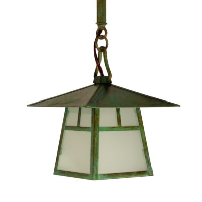 CB-12 Arts & Crafts Hanging Lantern