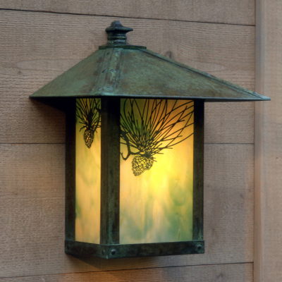 EW-12 Arts & Crafts Wall Mount Lantern