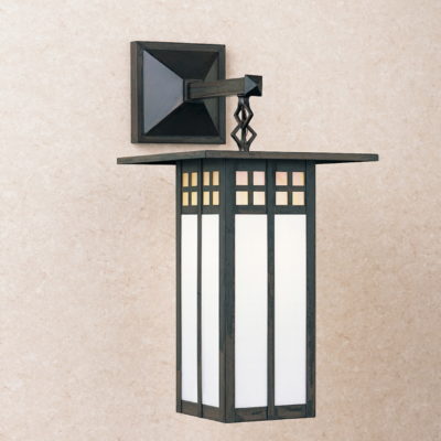 GB-9L Arts & Crafts Wall Mount Lantern