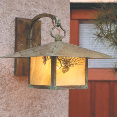 FB-17 Arts & Crafts Wall Mount Lantern
