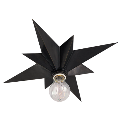 Star Flush Mount - Bronze