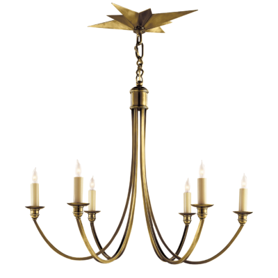 Venetian Chandelier - Antique Brass