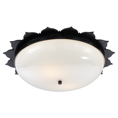 Rachel Large Flush Mount - Gunmetal