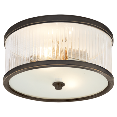 Randolph Small Flush Mount - Bronze