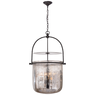 Smoke Bell Lantern - Aged Iron