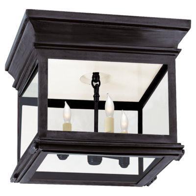 Club Small Flush Mount - Bronze