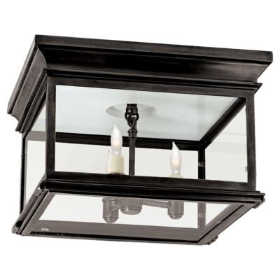 Club Large Flush Mount - Bronze