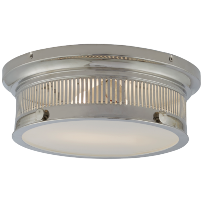 Alderly Small Flush Mount - Polished Nickel
