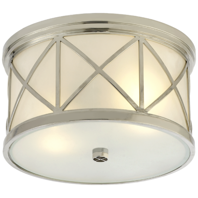 Montpelier Small Flush Mount - Polished Nickel