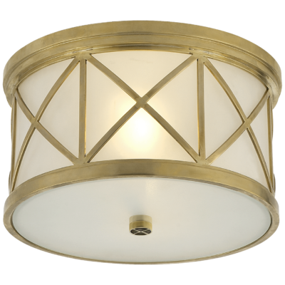 Montpelier Small Flush Mount - Antique Brass