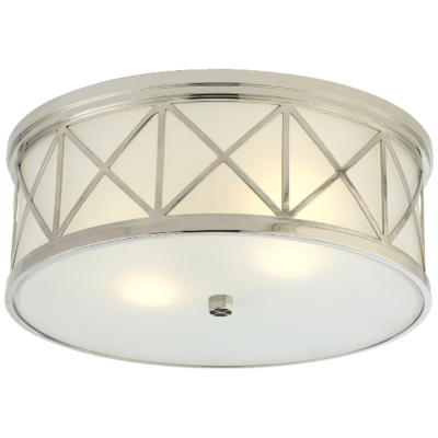 Montpelier Large Flush Mount - Polished Nickel