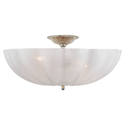 Rosehill Semi-Flush Mount - Polished Nickel