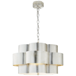 Arabelle Hanging Shade - Silver Leaf