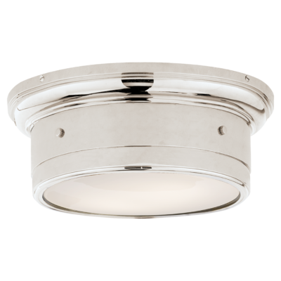 Siena Small Flush Mount - Polished Nickel