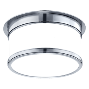 Geneva Small Flush Mount - Polished Chrome