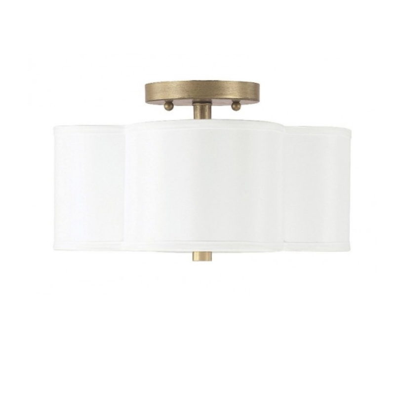 Quad Small Semi-Flush Mount
