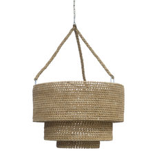 Woven Layer Cake Chandelier