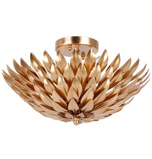 Broche Semi-Flush - Antique Gold