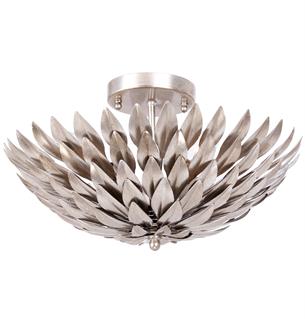 Broche Semi-Flush - Silver