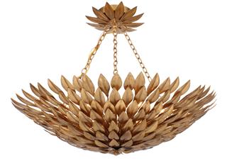 Broche Chandelier - Antique Gold