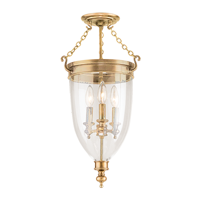 Bell Jar - Hanover Large Semi-Flush