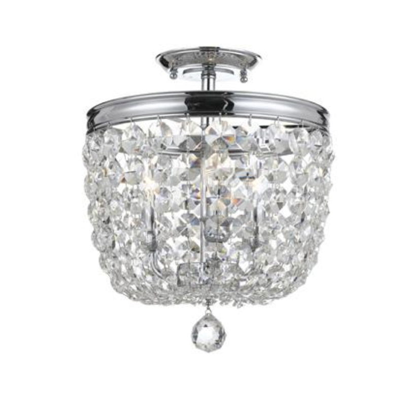 Archer Semi-Flush - Chrome