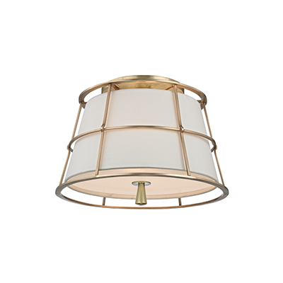 Savona Semi-Flush - Aged Brass