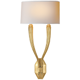 Ruhlmann Double Sconce - Brass