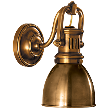 Yoke Sconce - Brass
