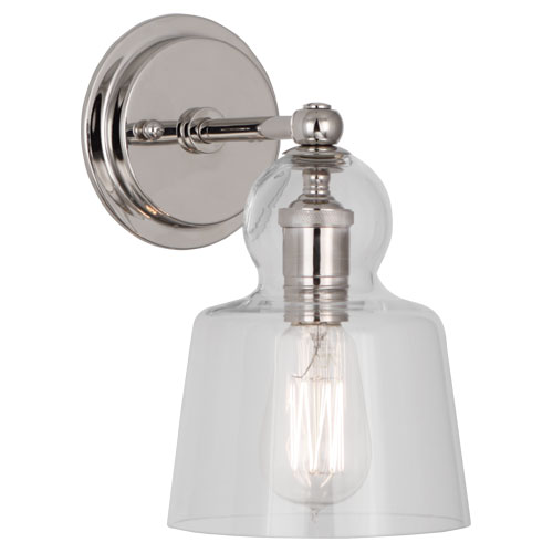 Albert Wall Sconce - Polished Nickel