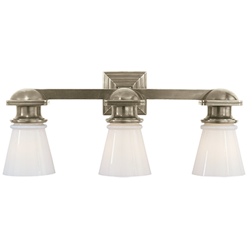 Subway Triple Light - Antique Nickel