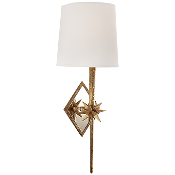 Etoile Wall Sconce - Gilded Iron