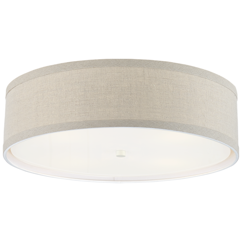 Shaded Flush Mount - 24" Cream