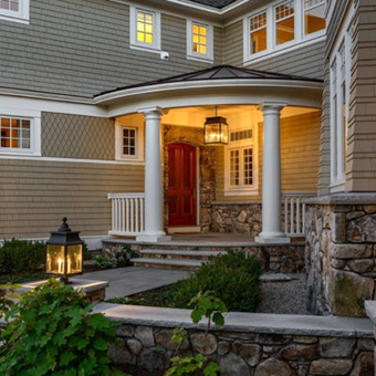 Exterior Hanging Lanterns