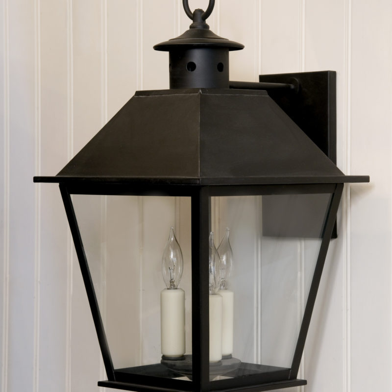 Light House Solid Top Wall Lantern 1232